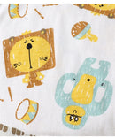 Macacão de Recém-Nascido, Fofo Animado Manga Curta Algodão Fino Para Verão