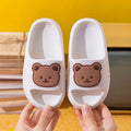 Chinelo de urso unissex