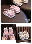 Sandalias com laço