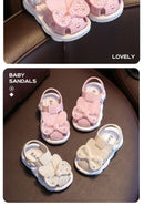 Sandalias com laço