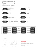 Chinelo de pato Brilhoso