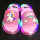 Chinelos luminosos