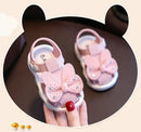 Sandalias com laço
