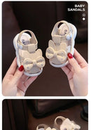 Sandalias com laço