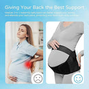 Cinta de suporte abdominal para gestantes.