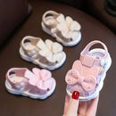 Sandalias com laço