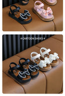 Sandalias Fashion de laço.