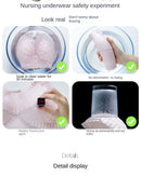 Sutiã de amamentação com botões frontais