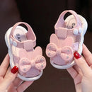 Sandalias com laço