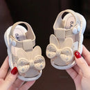 Sandalias com laço